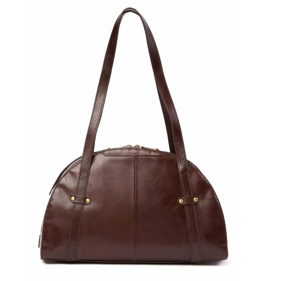 Hobo Beckon Leather Shoulder Bag in Espresso - Picture 4 of 6